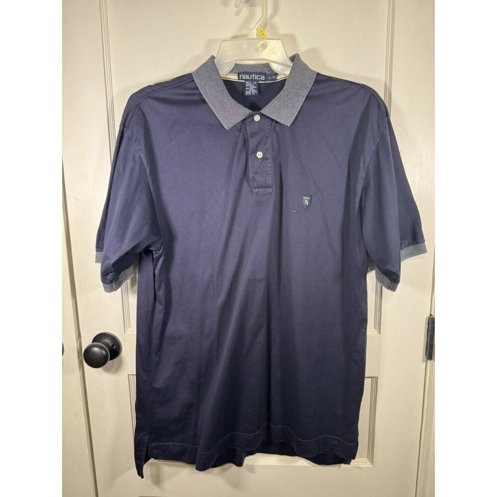 Men’s Nautica Golf Polo. Navy, Size L‎